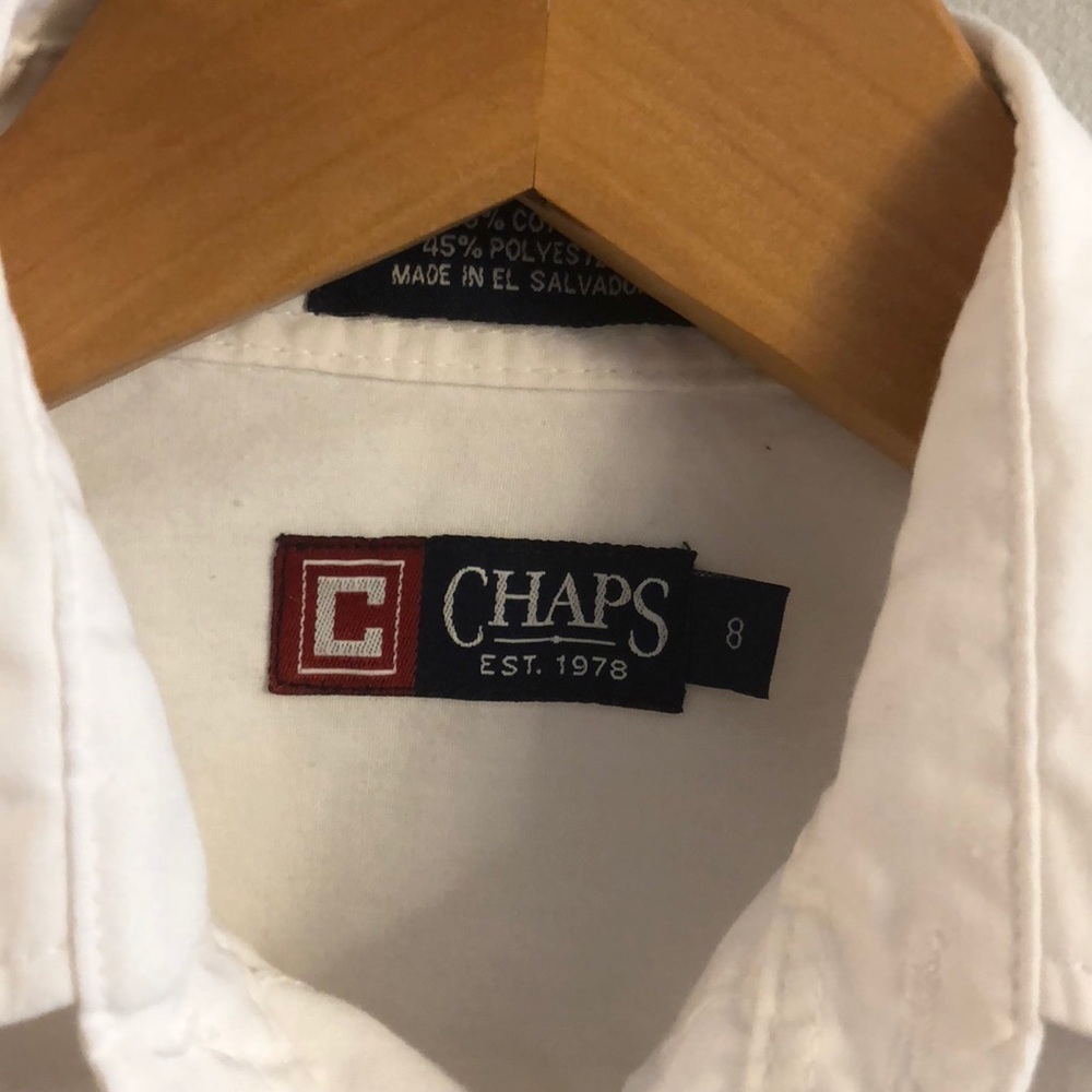 Chaps white button down - Picture 2 of 8